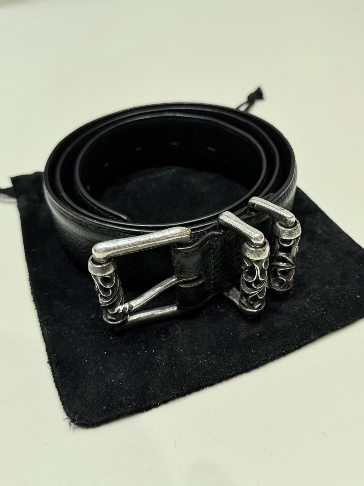 Chrome Hearts Chrome Hearts Roller Belt Size 36 - 1 Thumbnail