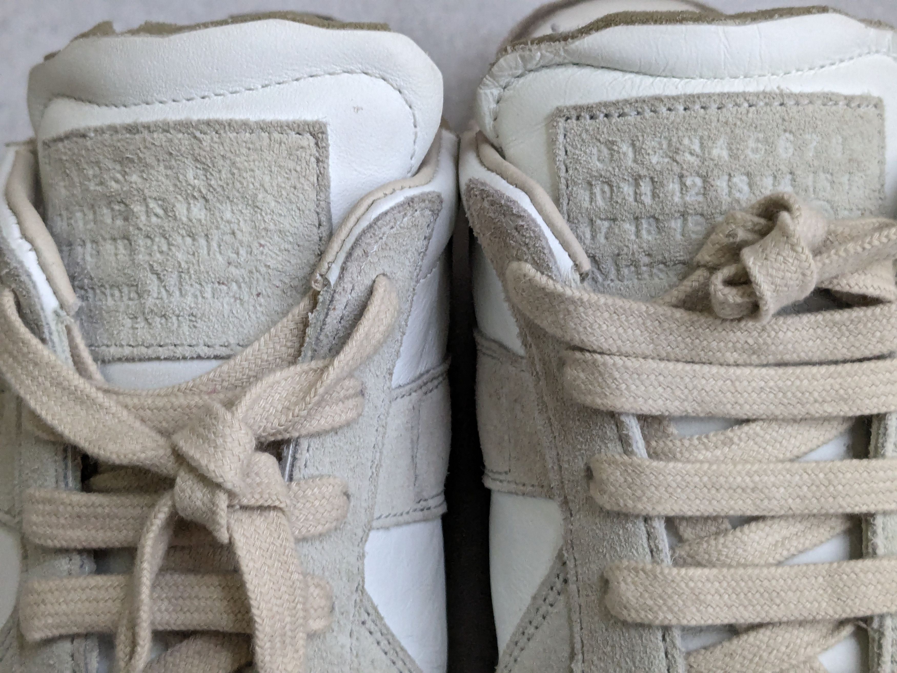 Maison Margiela Maison Margiela GAT Replica White Gray 38.5 8.5 Size US 8.5 / IT 38.5 - 2 Thumbnail