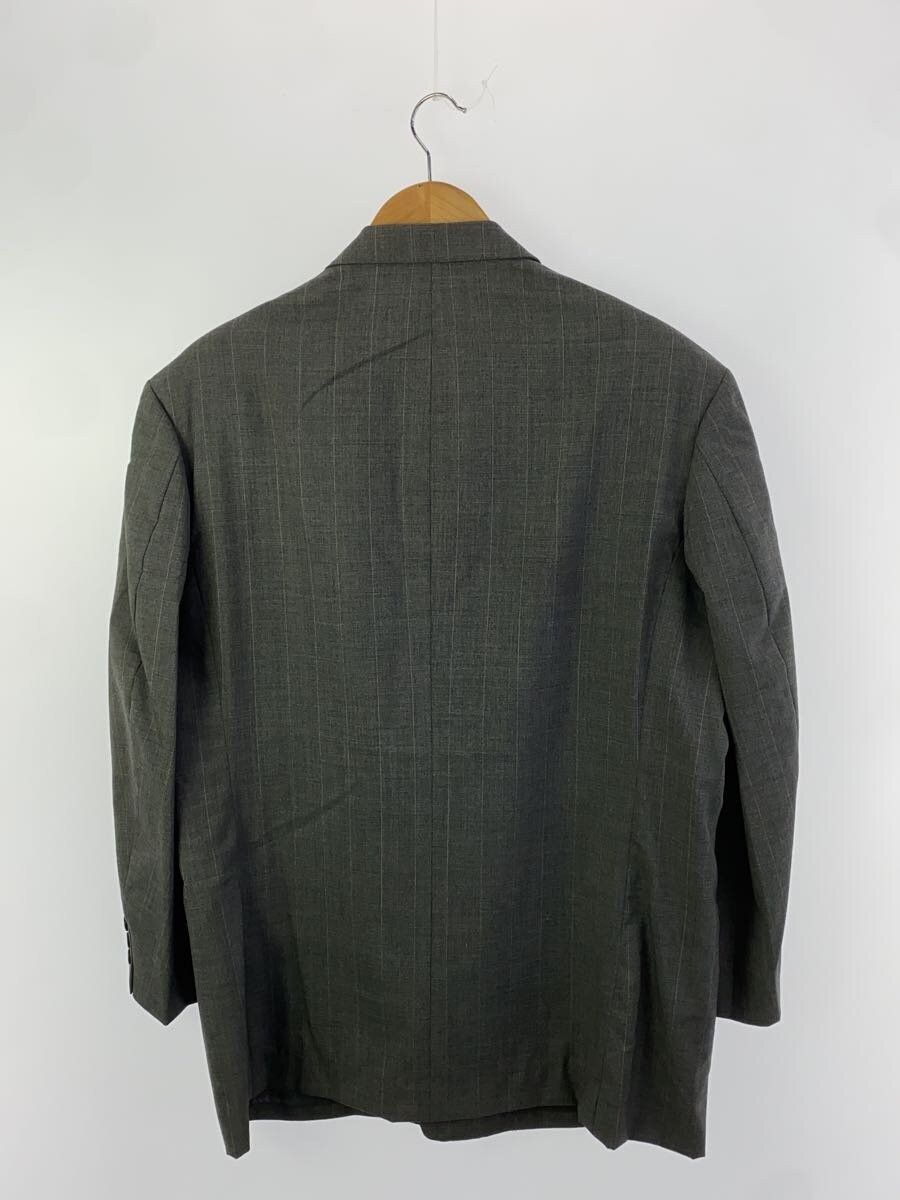 Yohji Yamamoto 90's Striped Wool Jacket Size US M / EU 48-50 / 2 - 2 Thumbnail