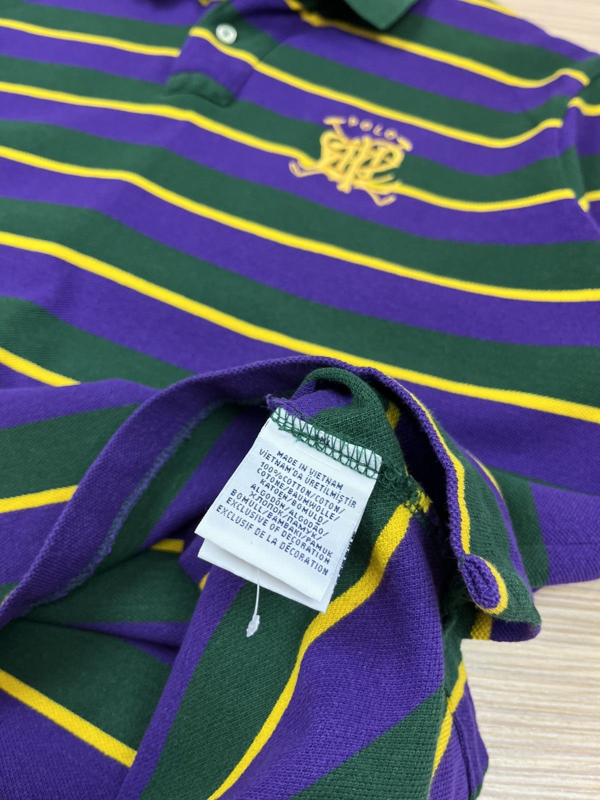 Polo Ralph Lauren × Vintage Vintage Polo Ralph Lauren Big Logo Rugby Polo Shirt 90s Size US XL / EU 56 / 4 - 6 Thumbnail