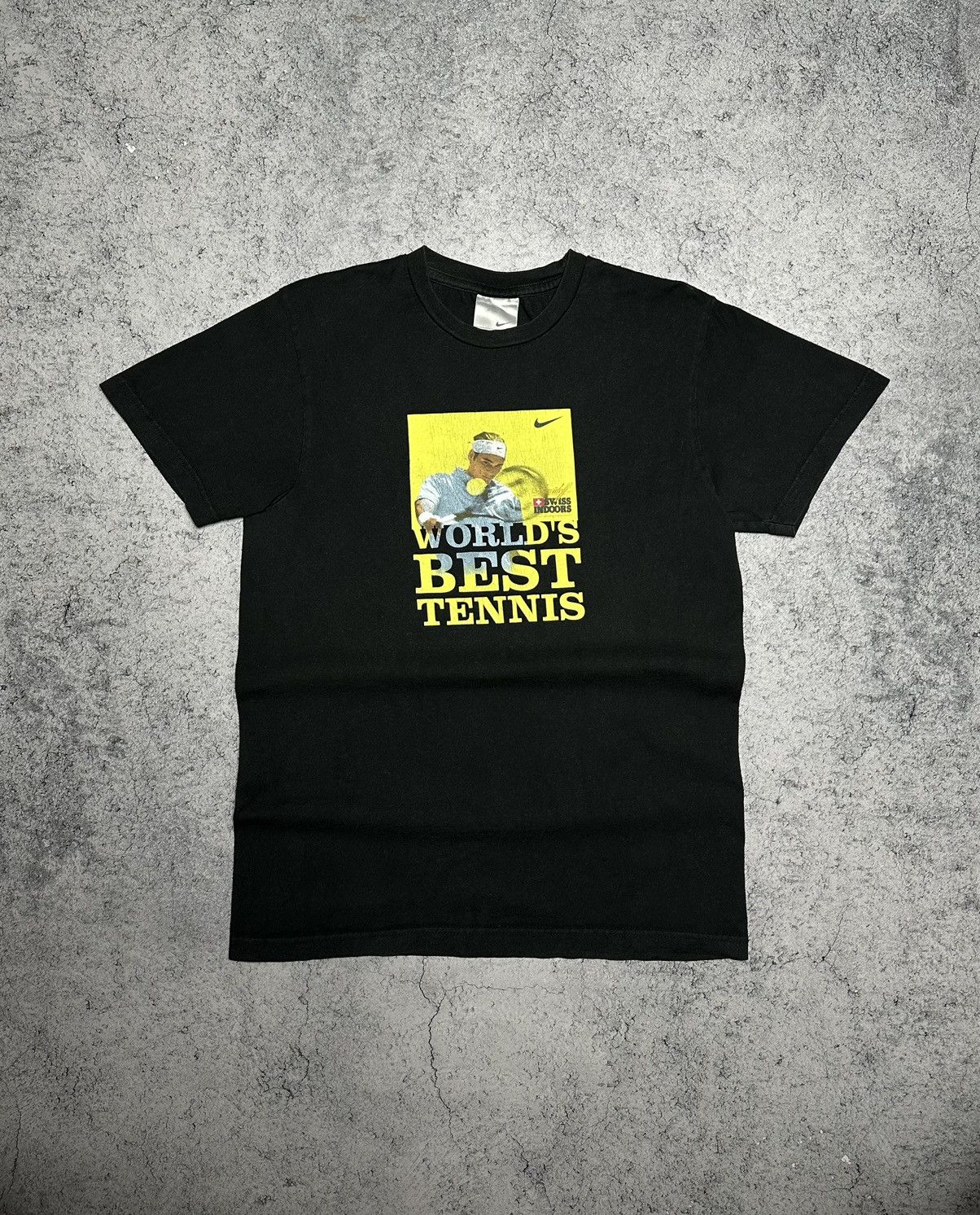 Nike Vintage Nike Roger Federer World Best Tennis T-Shirt Size US M / EU 48-50 / 2 - 1 Thumbnail