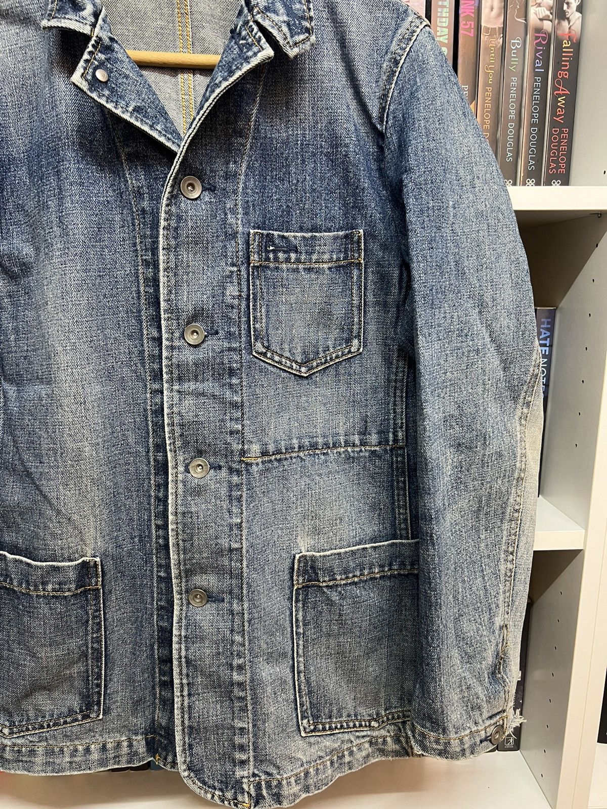 Uniqlo Y2K Uniqlo Denim Jacket Size US M / EU 48-50 / 2 - 3 Thumbnail