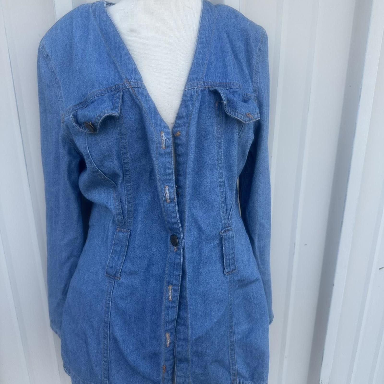Other Vintage denim blouse small Size S / US 4 / IT 40 - 1 Thumbnail