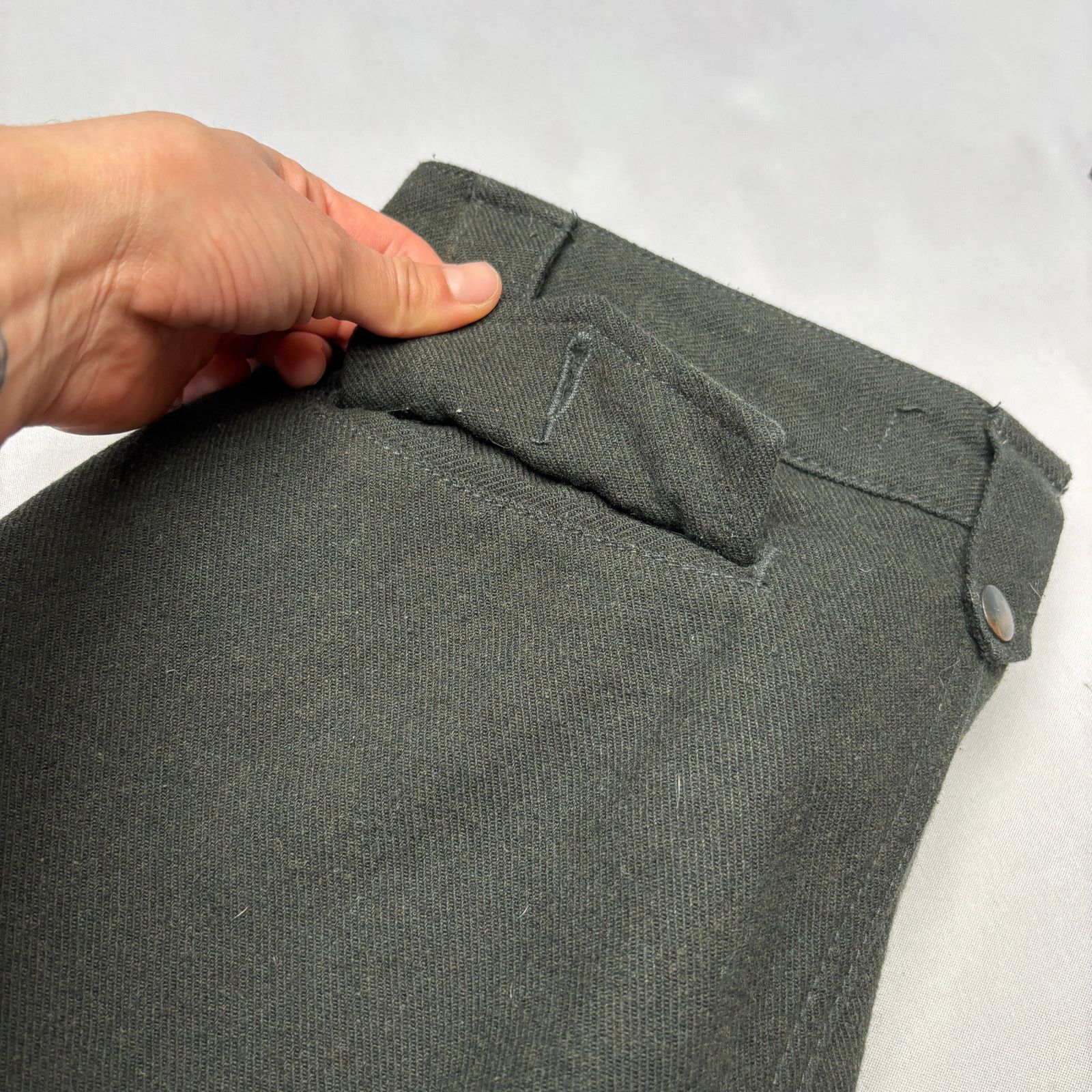 Comme des Garcons × Junya Watanabe Vintage Junya Watanabe Comme Des Garcons MAN Wool Pants Size US 31 - 16 Thumbnail