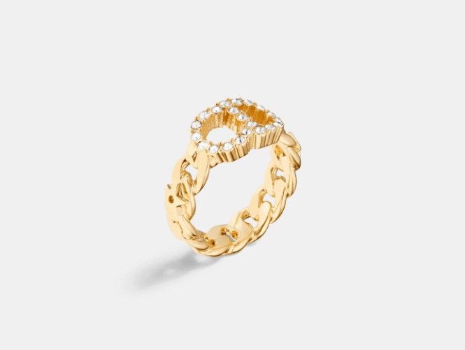 Dior o1w1db10325 Size: OS / R0988 Ring in Gold Size ONE SIZE - 1 Thumbnail