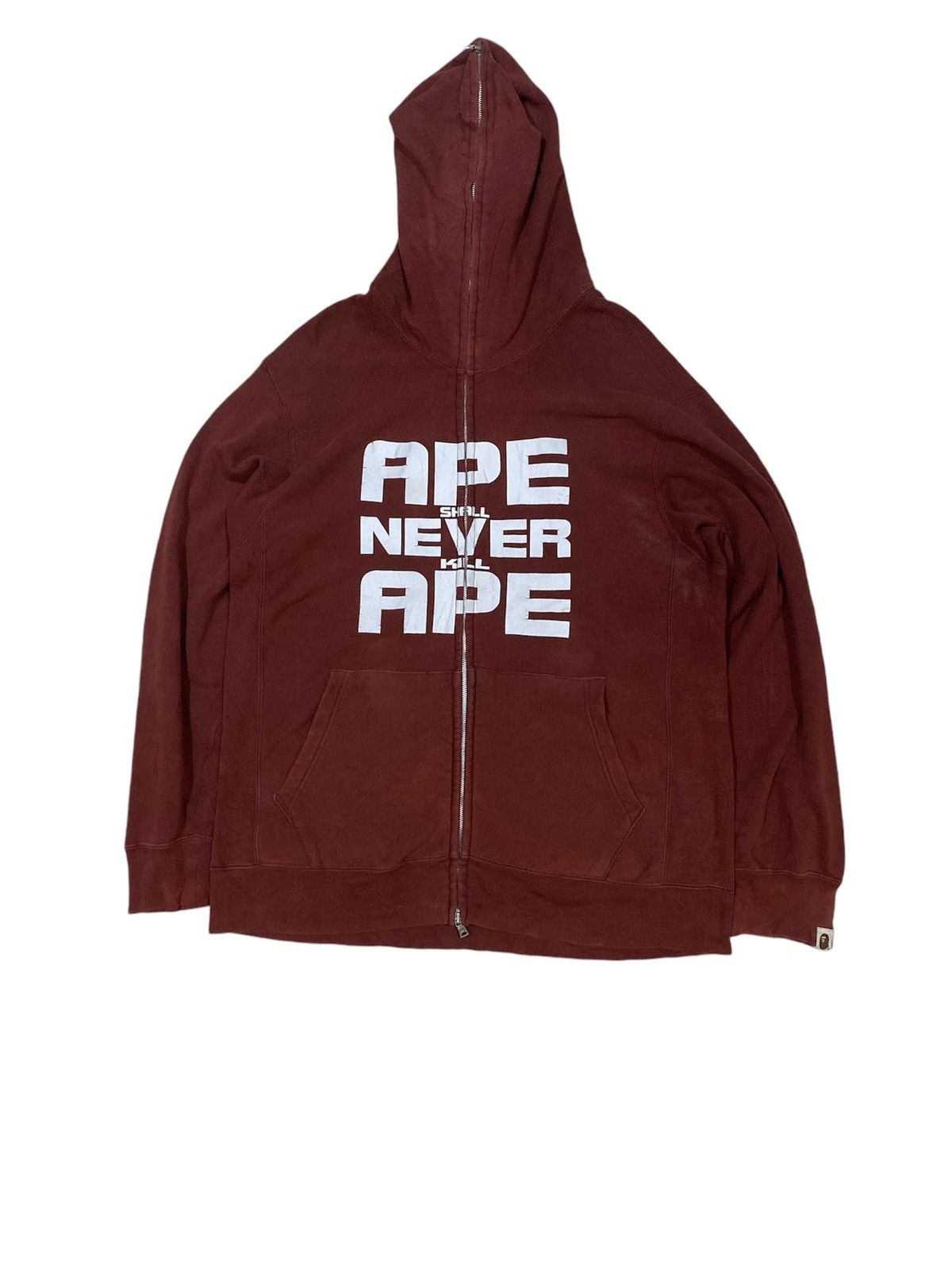 Bape A bathing Ape BAPE Backhit Soldier Full Zip Hoodie Sun Faded Size US L / EU 52-54 / 3 - 1 Thumbnail