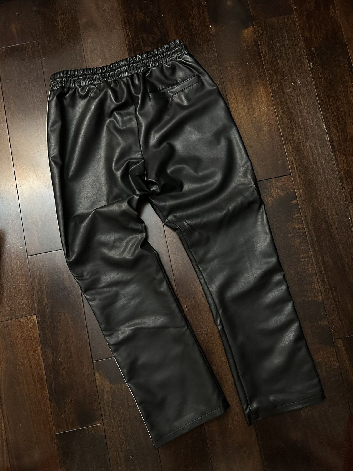 Vale Vale Rare Leather Trackpants Size US 30 / EU 46 - 2 Thumbnail