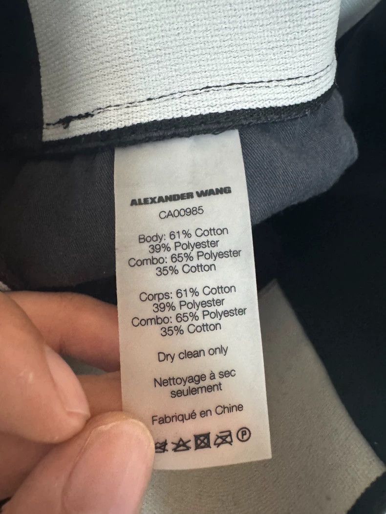 Alexander Wang Alexander Wang Black Mini Skirt- Size 24" / US 00 / IT 34 - 4 Thumbnail