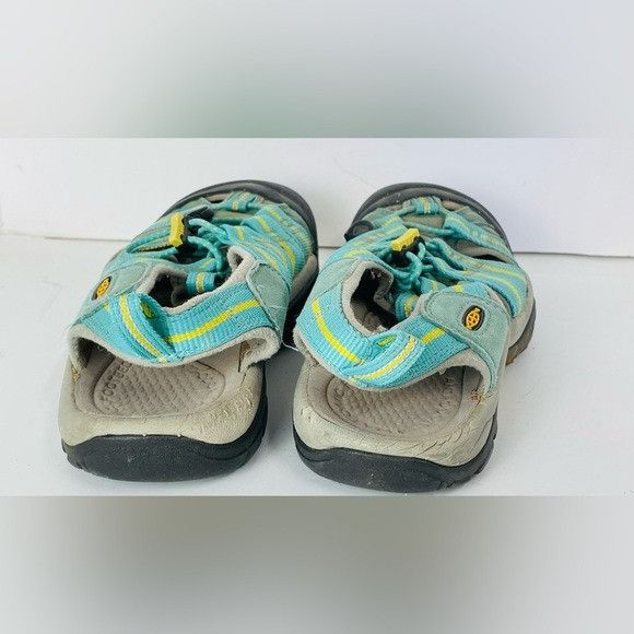 Keen Keen sandals women size 9 teal and yellow Size US 9 / IT 39 - 3 Thumbnail