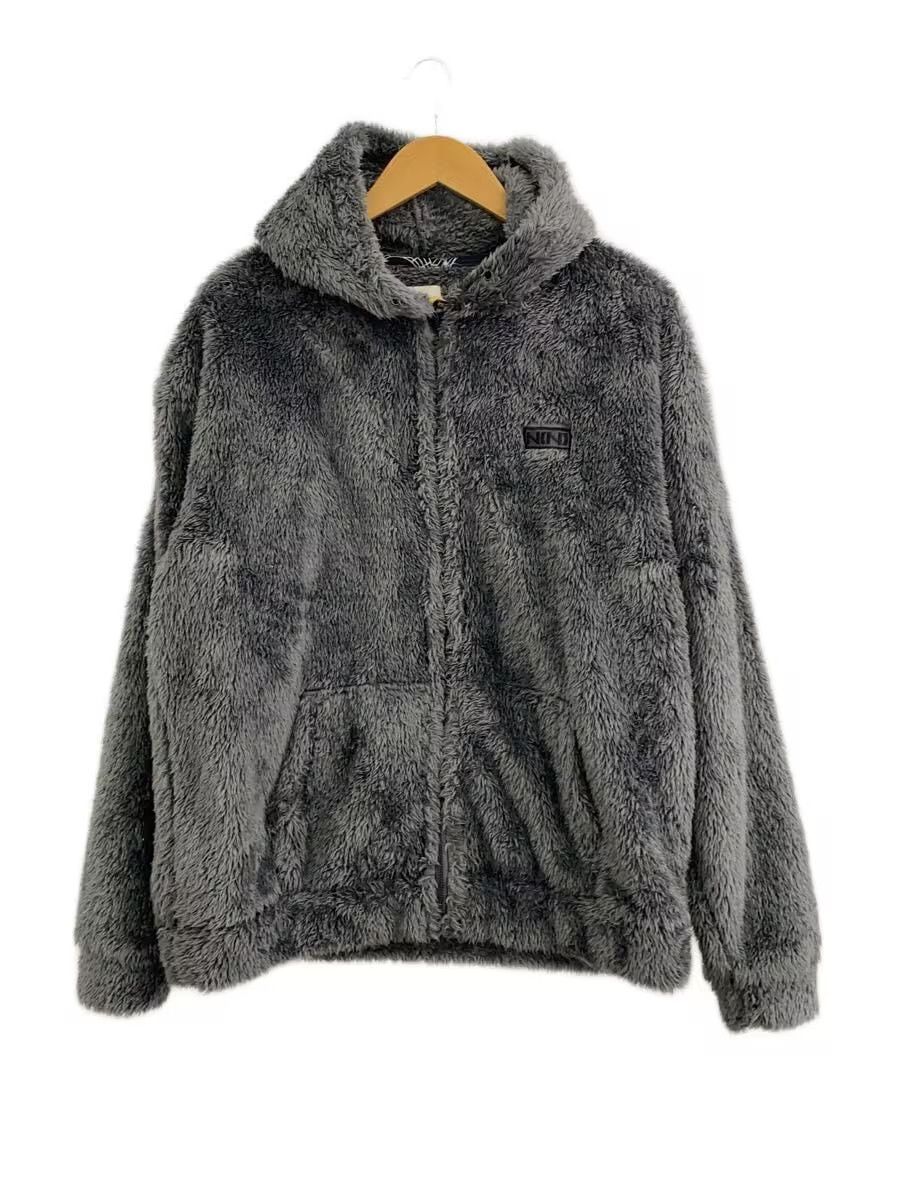 Number (N)ine Fluffy Zip Hoodie Jacket Size US L / EU 52-54 / 3 - 1 Thumbnail