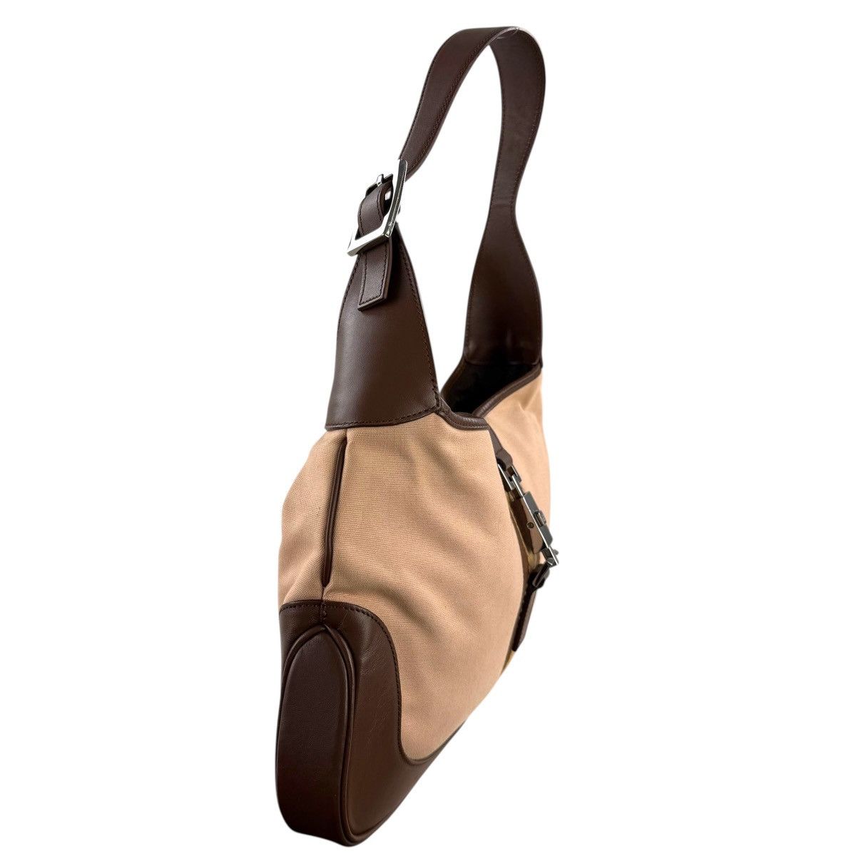 Gucci Gucci Nylon Striped Jackie Shoulder Bag Size ONE SIZE - 2 Thumbnail
