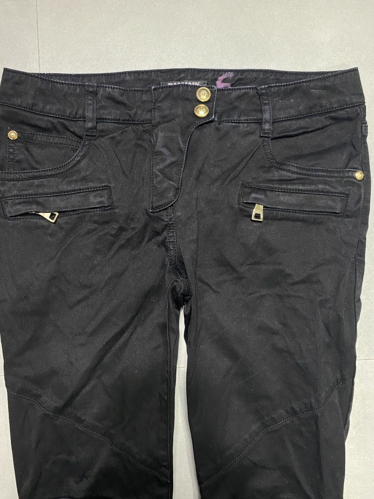 Balmain Balmain - Biker Jeans Size 30" / US 8 / IT 44 - 3 Thumbnail