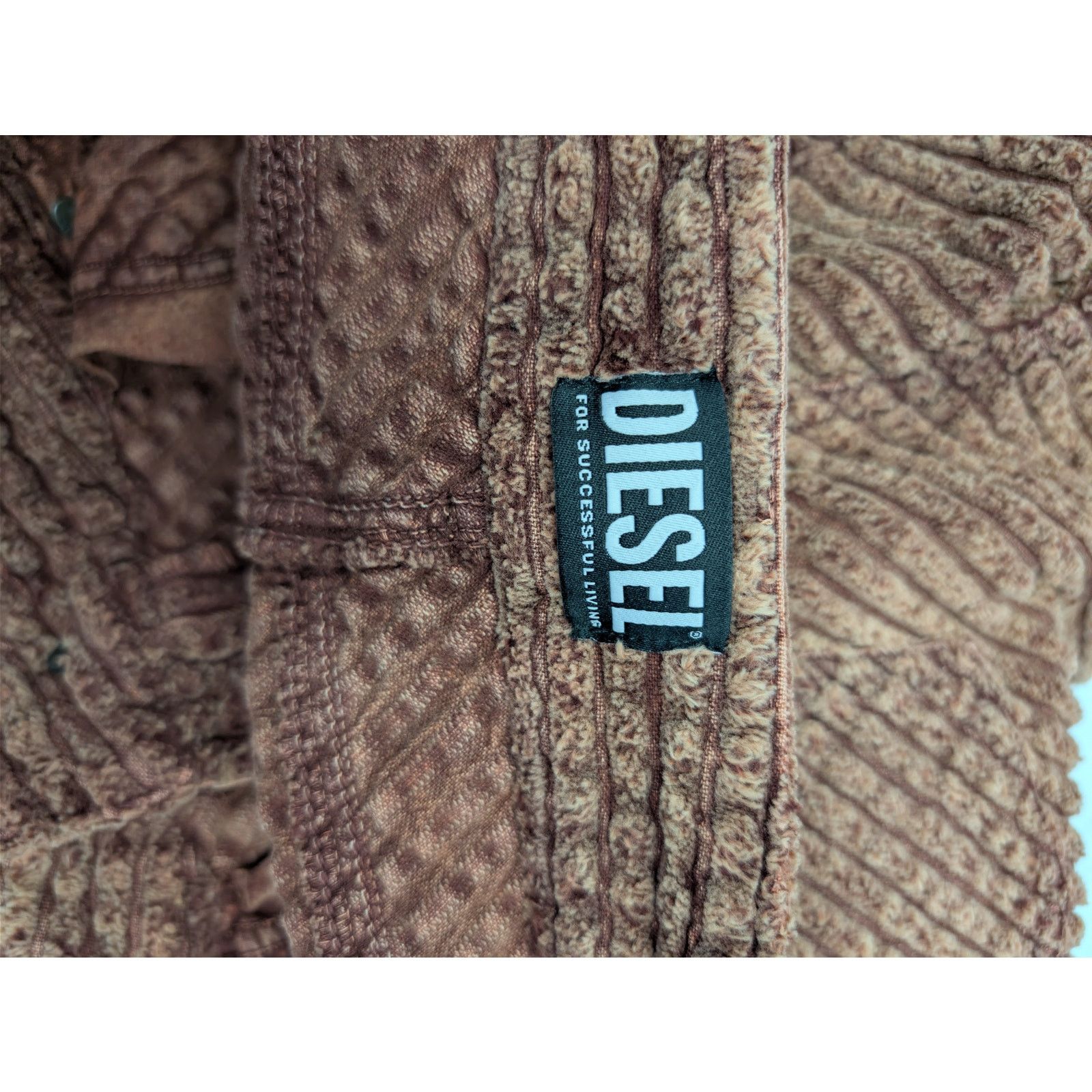 Diesel o1rshd1 P-Cordy Pantaloni Pants in Brown Size US 32 / EU 48 - 16 Thumbnail