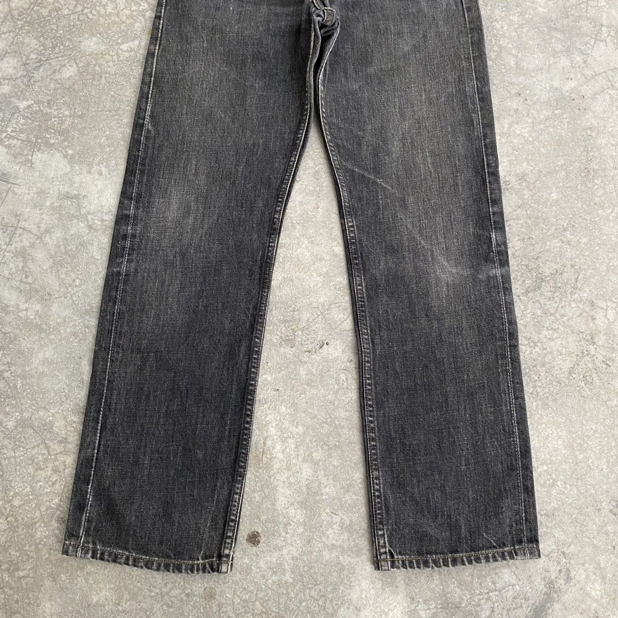 Levi's Size 31x29.5 Vintage Levis 505 Faded Black Denim Jeans Size US 31 - 4 Thumbnail