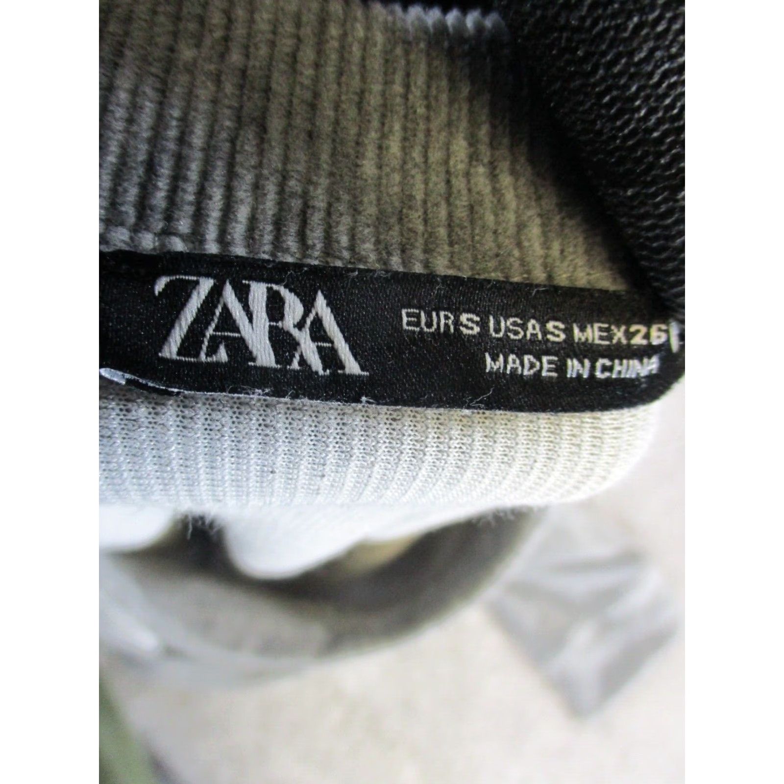 Zara Zara Sweater Women's Adult Small Gray Pullover Size S / US 4 / IT 40 - 3 Thumbnail