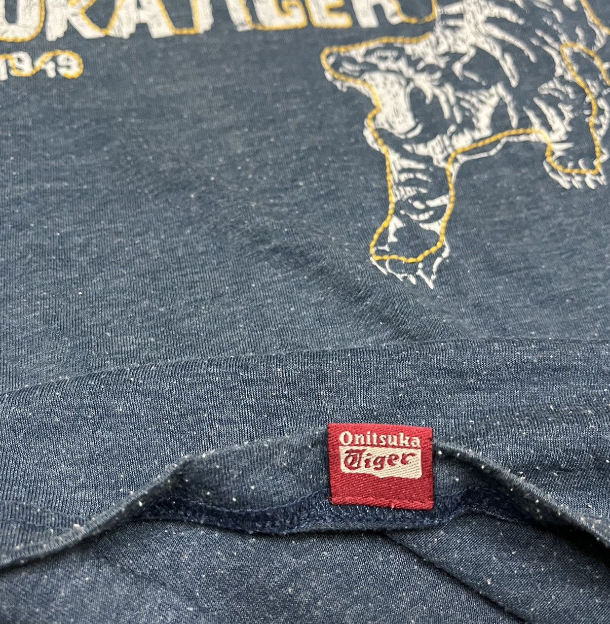 Japanese Brand ONITSUKA TIGER Long Sleeve Shirt x Rare Design Size US M / EU 48-50 / 2 - 8 Thumbnail