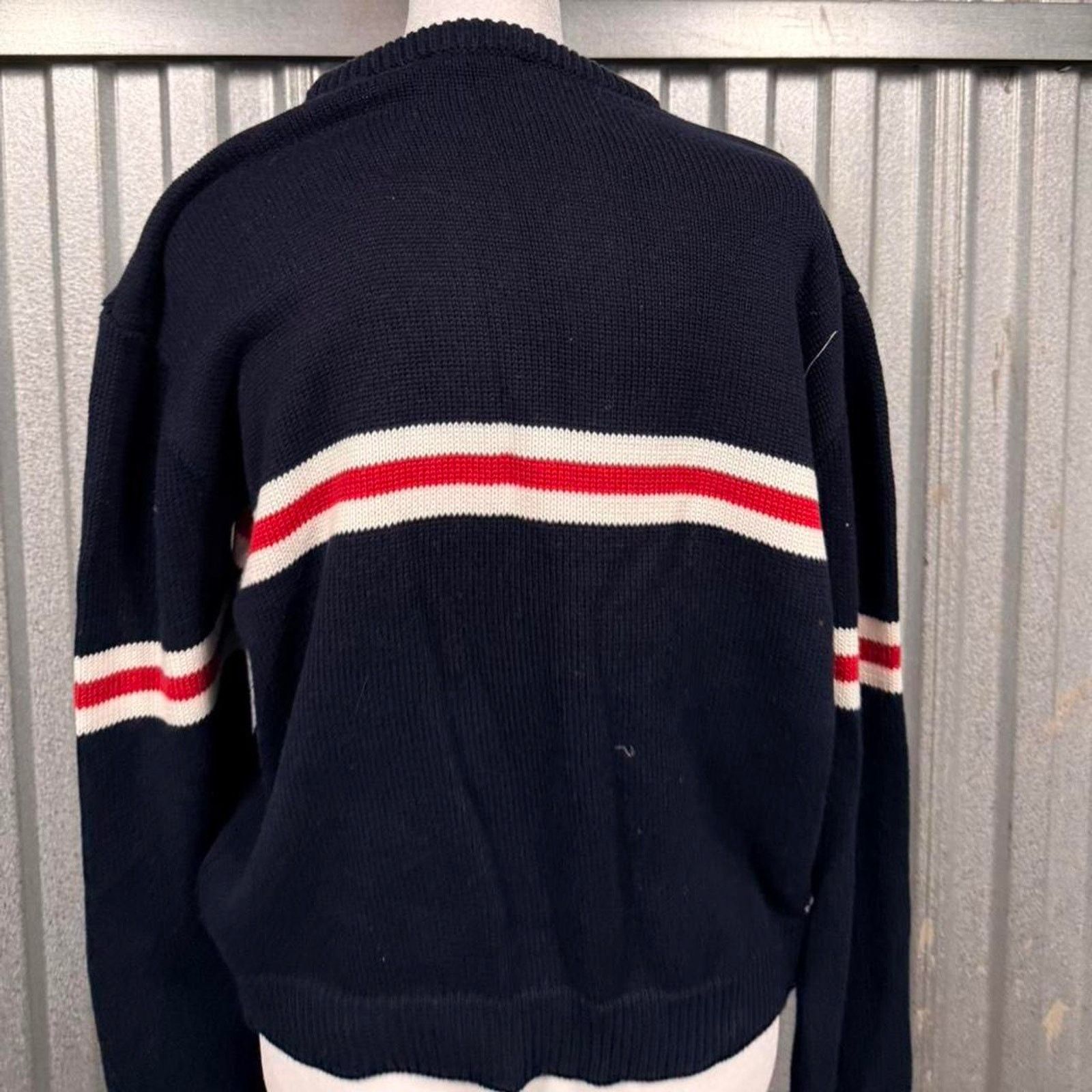 Brandy Melville Navy blue brandy melville sweater Size L / US 10 / IT 46 - 6 Thumbnail