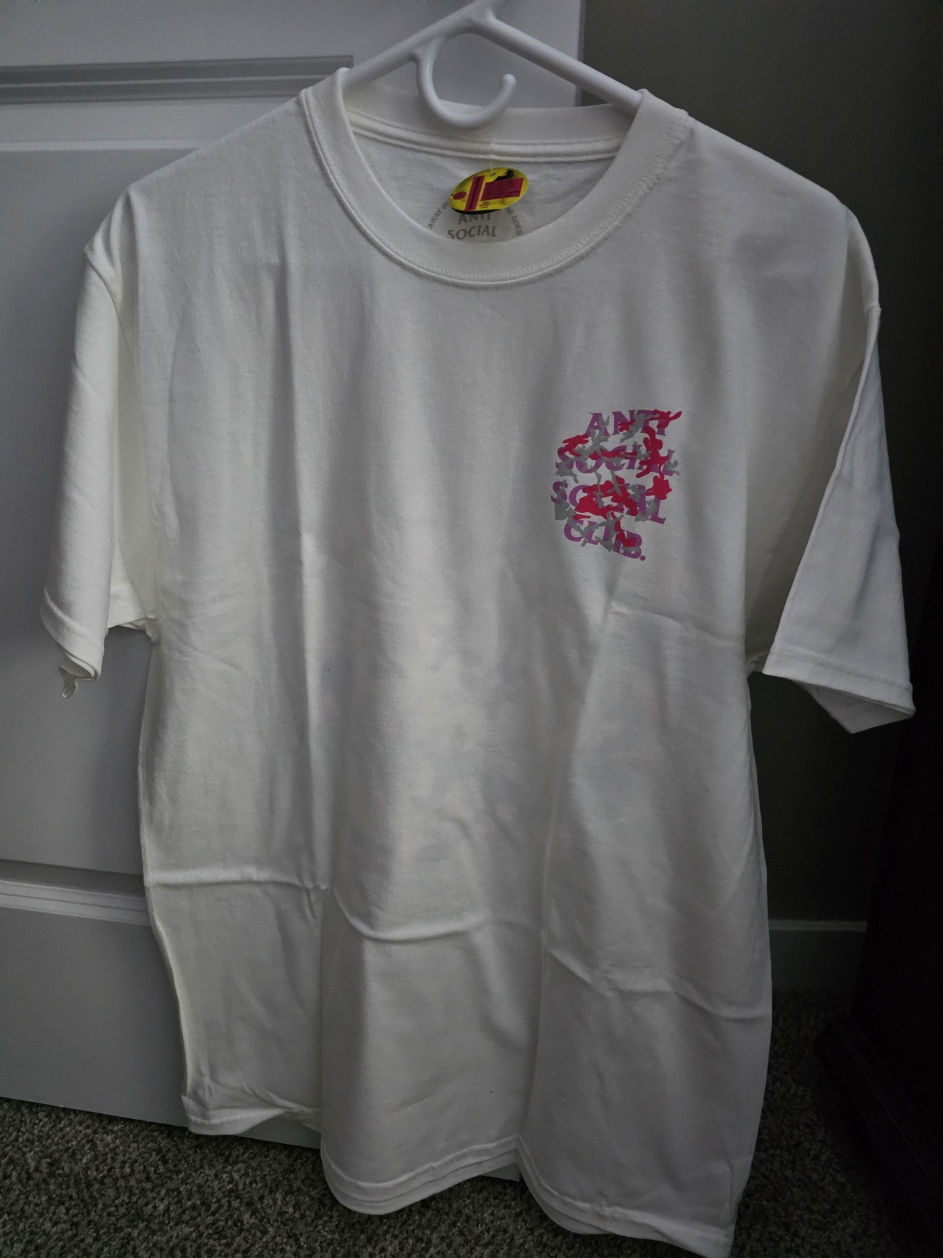 Anti Social Social Club Anti Social Destroying My Mind 3m Short Sleeve T-shirt Size US L / EU 52-54 / 3 - 7 Thumbnail