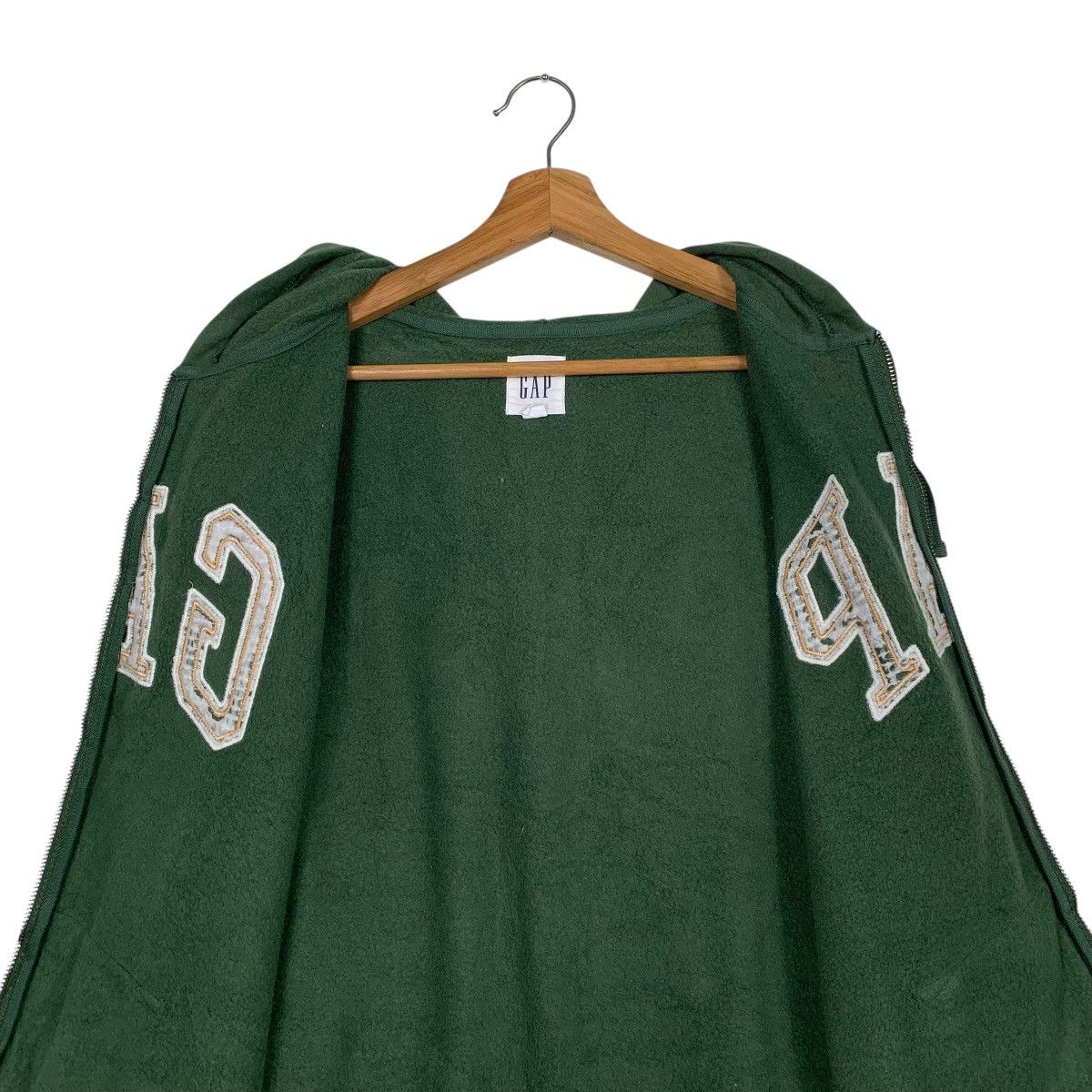 Gap Gap Big Logo Green Zipper Hoodie Size US M / EU 48-50 / 2 - 13 Thumbnail