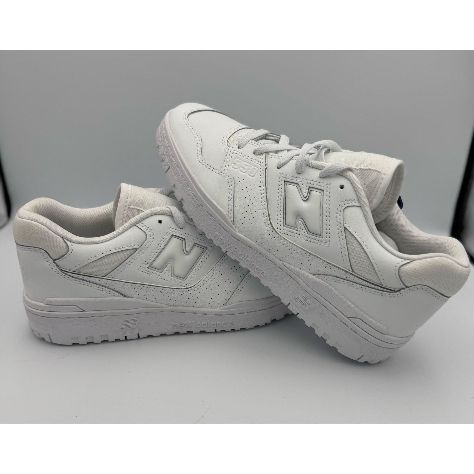 New Balance New Balance 550 Triple White NB550WWW Sz 10 Size ONE SIZE - 1 Thumbnail