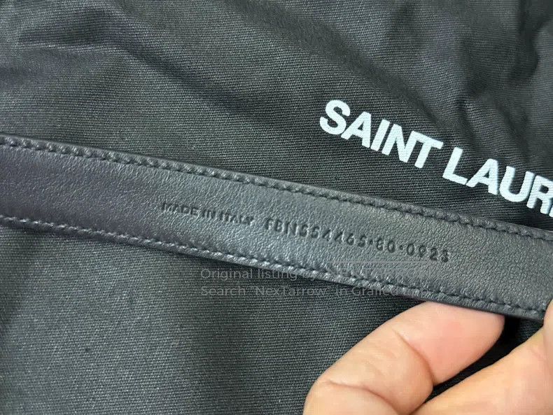Saint Laurent Paris Saint Laurent Paris Classic style belt Size ONE SIZE - 5 Thumbnail