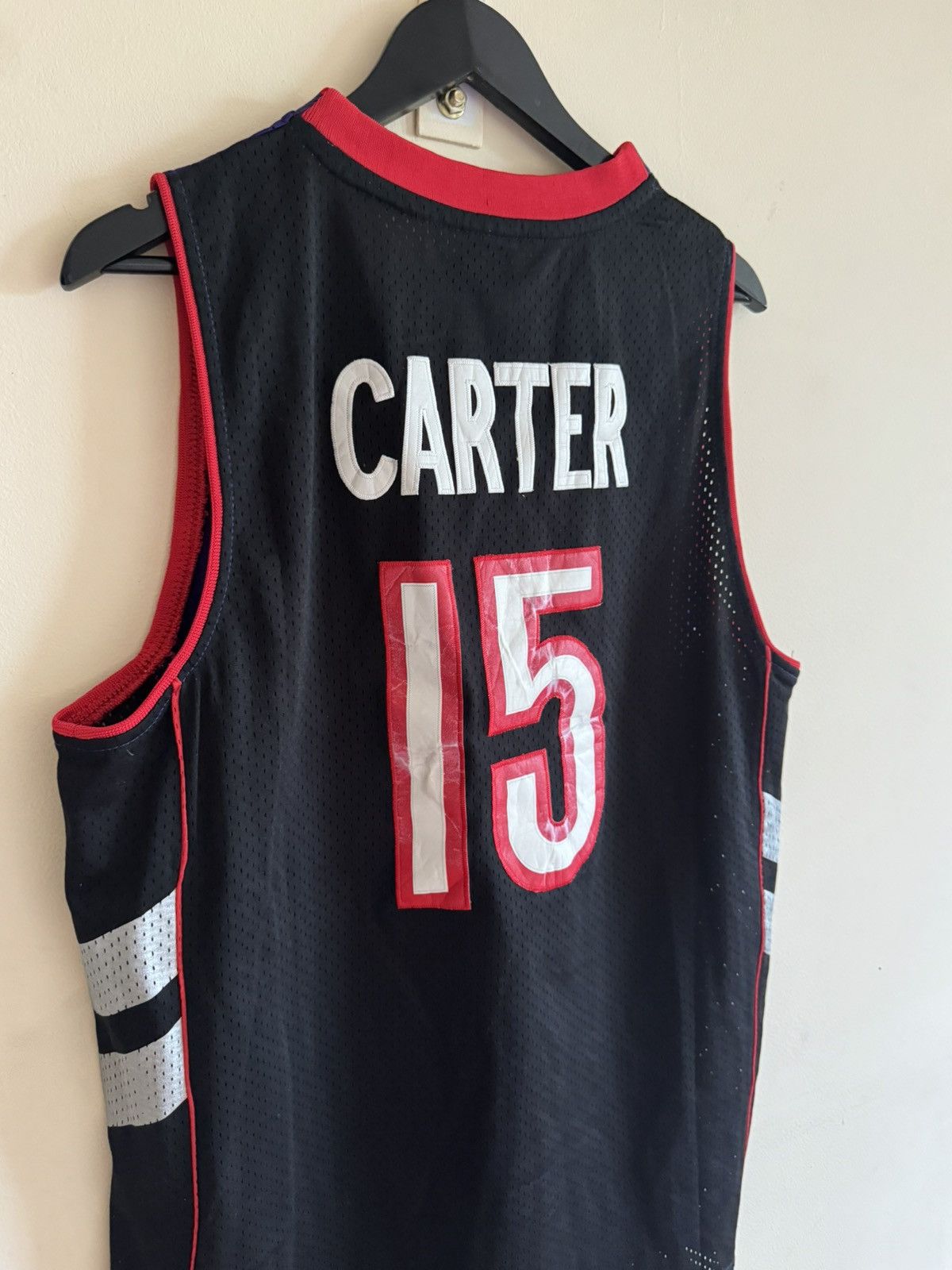 Nike Vintage 90s Jersey Nike Toronto Raptors #15 Vince Carter Size US L / EU 52-54 / 3 - 7 Thumbnail