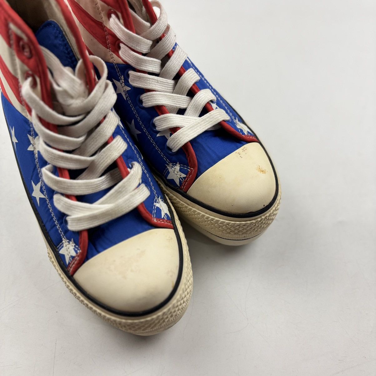 20471120 20471120 HYOMA Stars and Stripes Platform Sneakers Size US 5 / IT 35 - 4 Thumbnail
