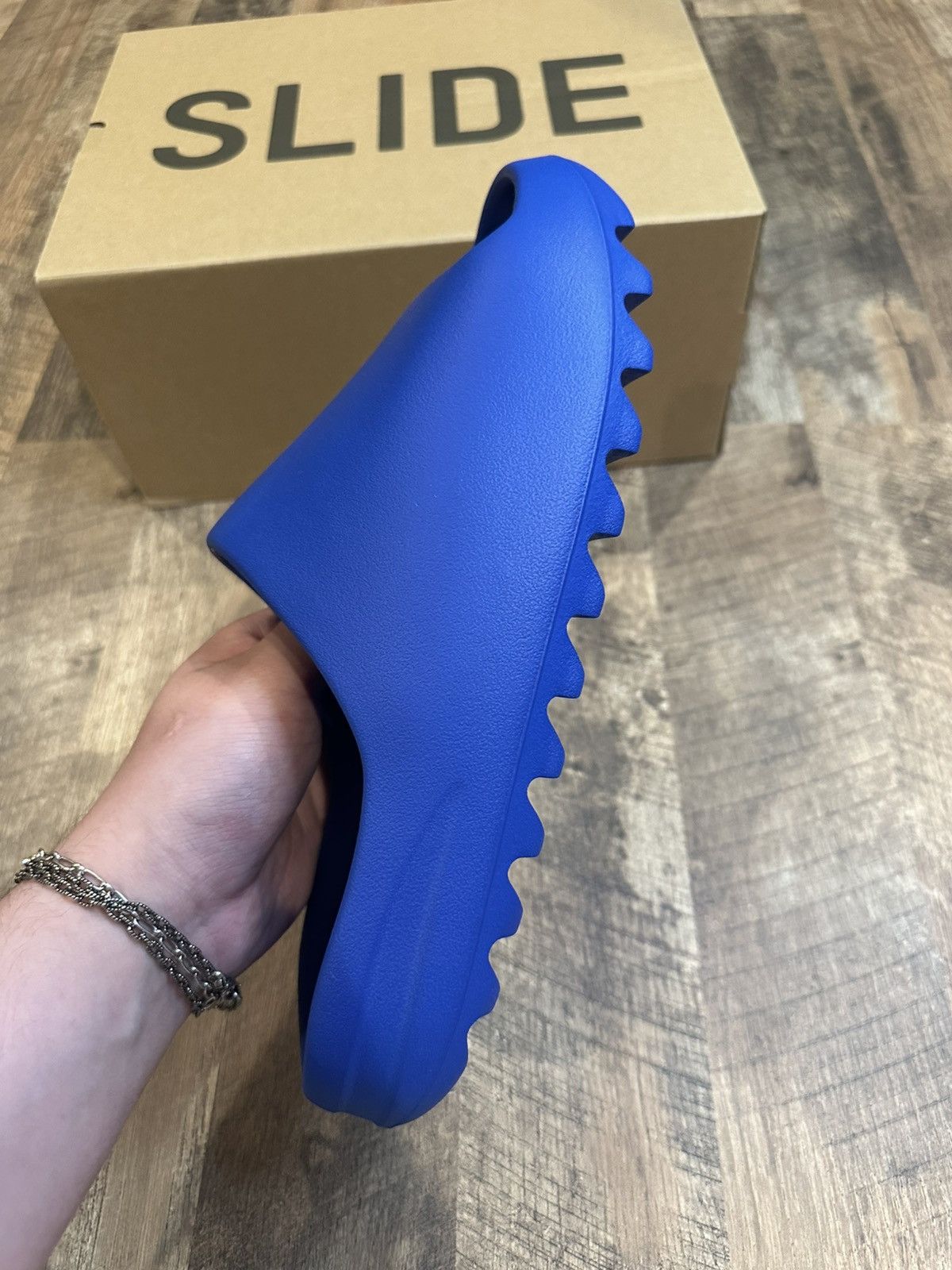 Adidas Adidas Yeezy Slides ‘Azure’ 2023 Size 12 Brand New YZY Size US 12 / EU 45 - 6 Thumbnail