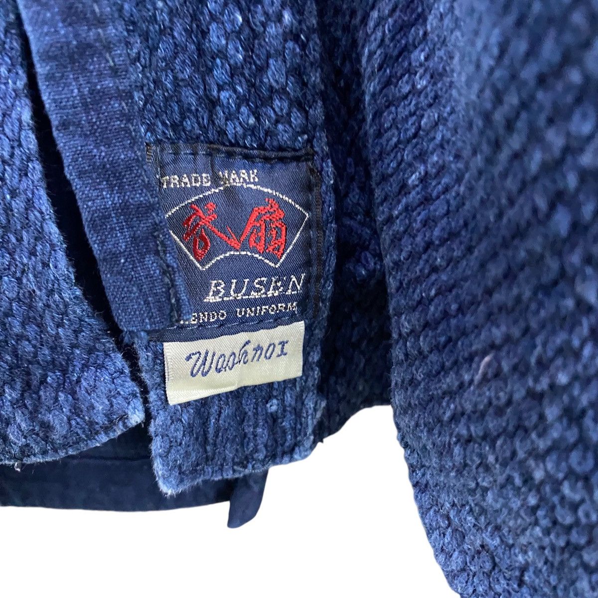 Japanese Brand × Vintage Busen Kendo sashiko indigo blue Size US M / EU 48-50 / 2 - 8 Thumbnail