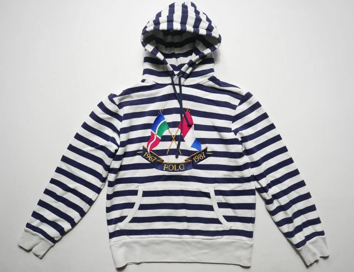 Polo Ralph Lauren Polo Ralph Lauren Cross Flag Sweatshirt XL Size US XL / EU 56 / 4 - 7 Thumbnail