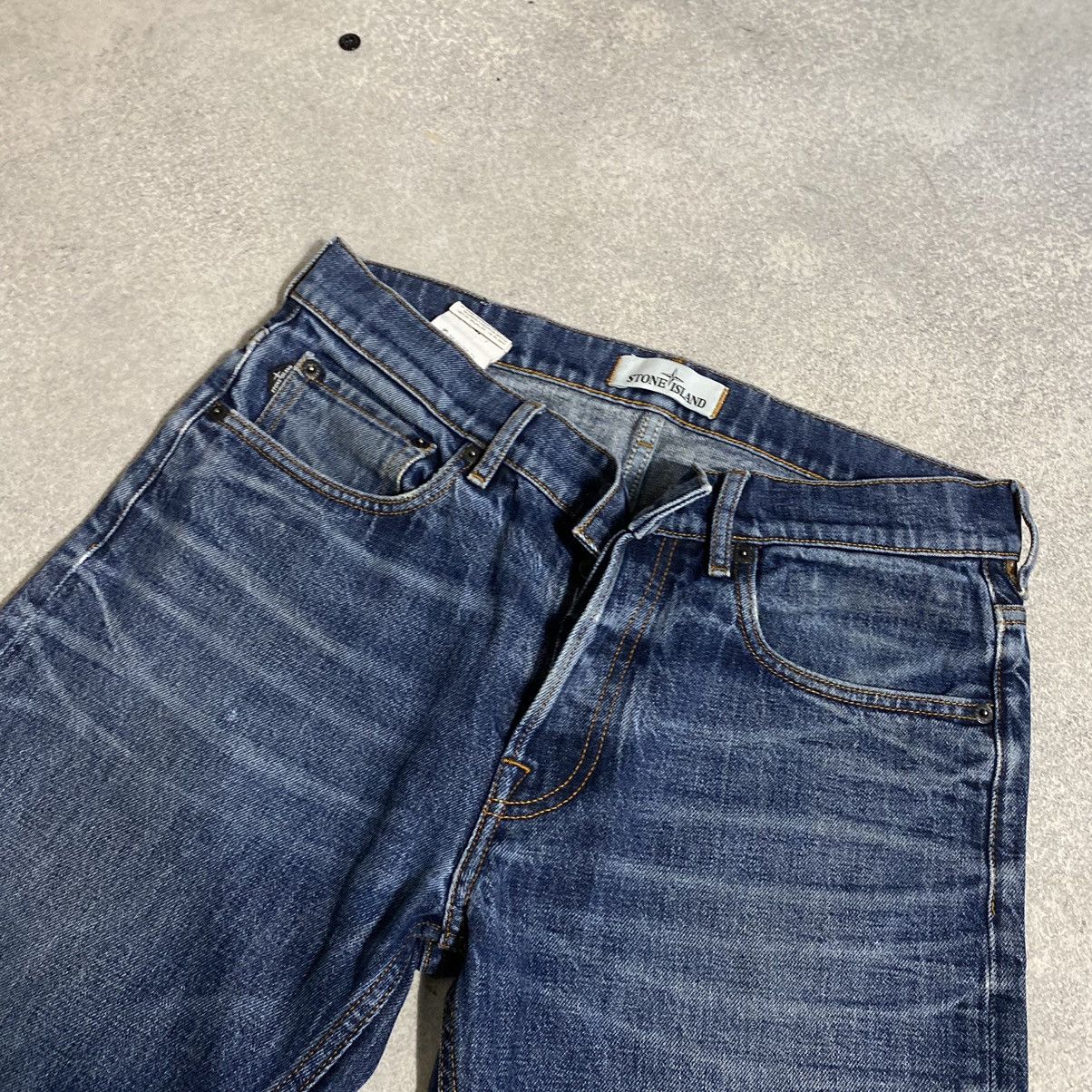 Stone Island Vintage Stone Island Jeans Patch pants Size US 30 / EU 46 - 12 Thumbnail