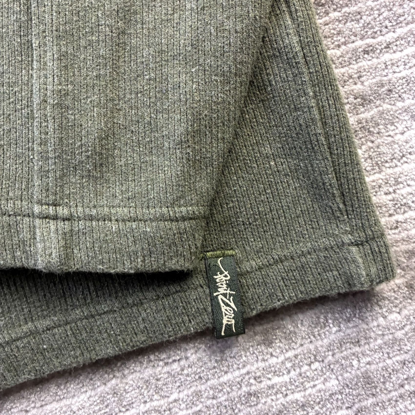 Point Zero VINTAGE Point Zero Sweatshirt Mens Medium Green Grunge Y2K Surf Boxy Size US M / EU 48-50 / 2 - 5 Thumbnail