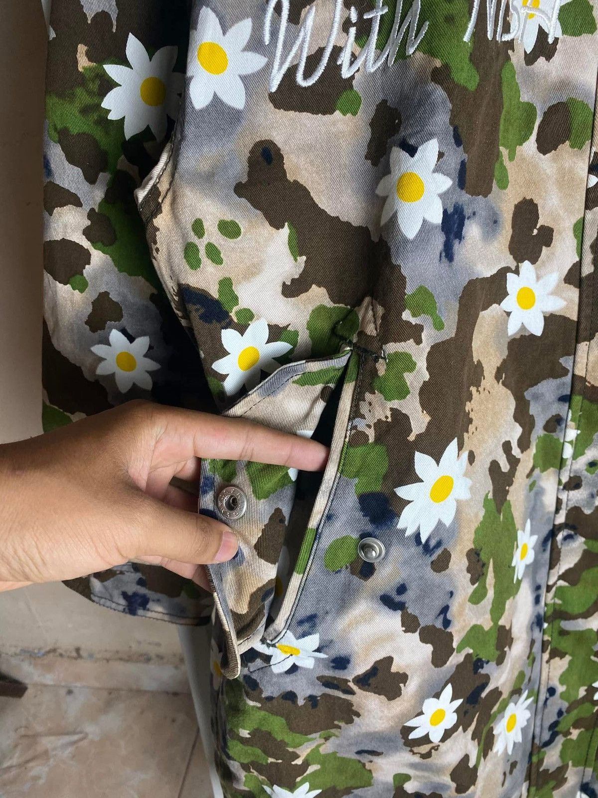 NBA NBA Women Floral Outdoor Parka Jacket Size S / US 4 / IT 40 - 4 Thumbnail
