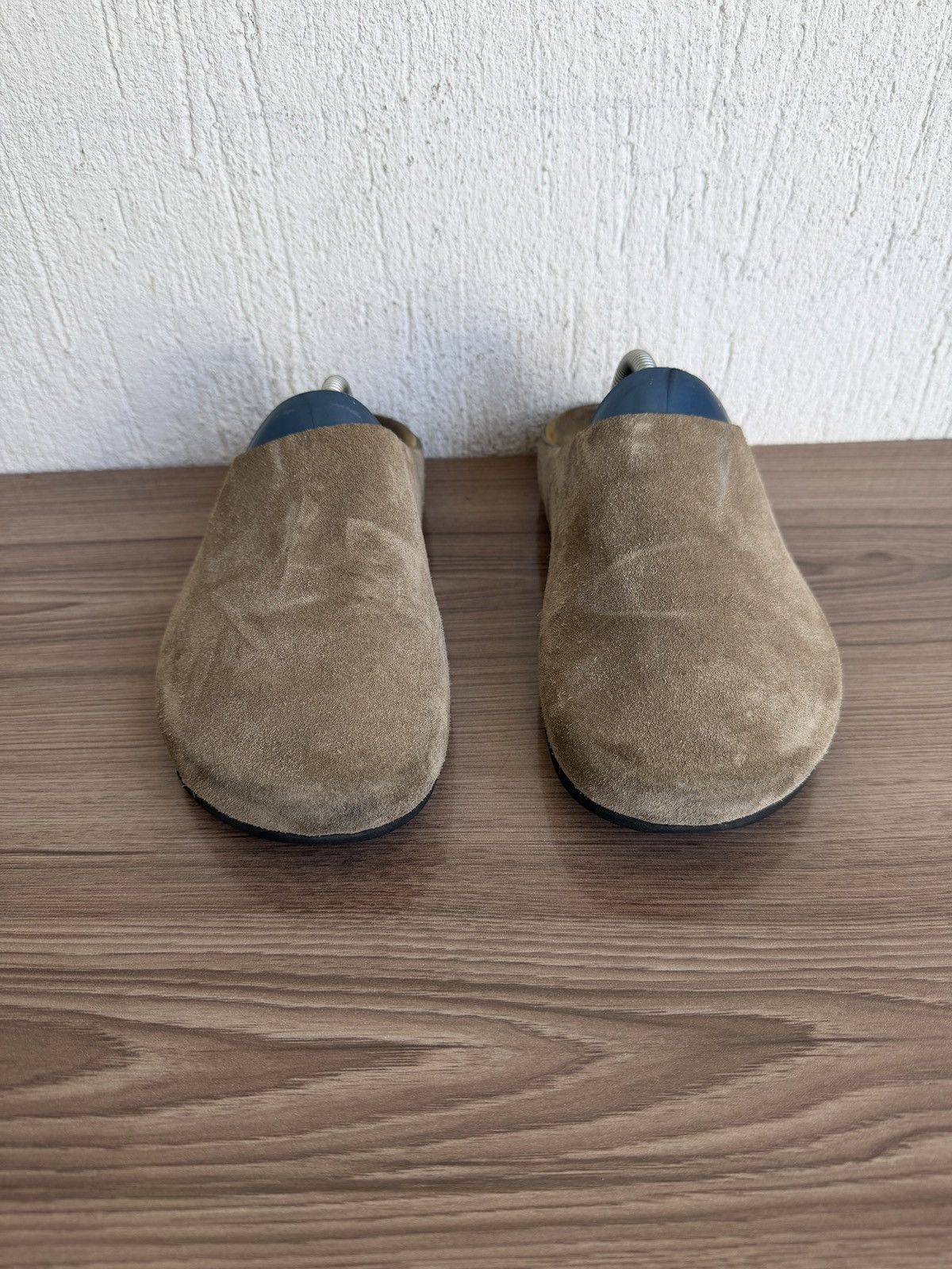 The Row Suede hugo mules Size US 5 / EU 37 - 6 Thumbnail