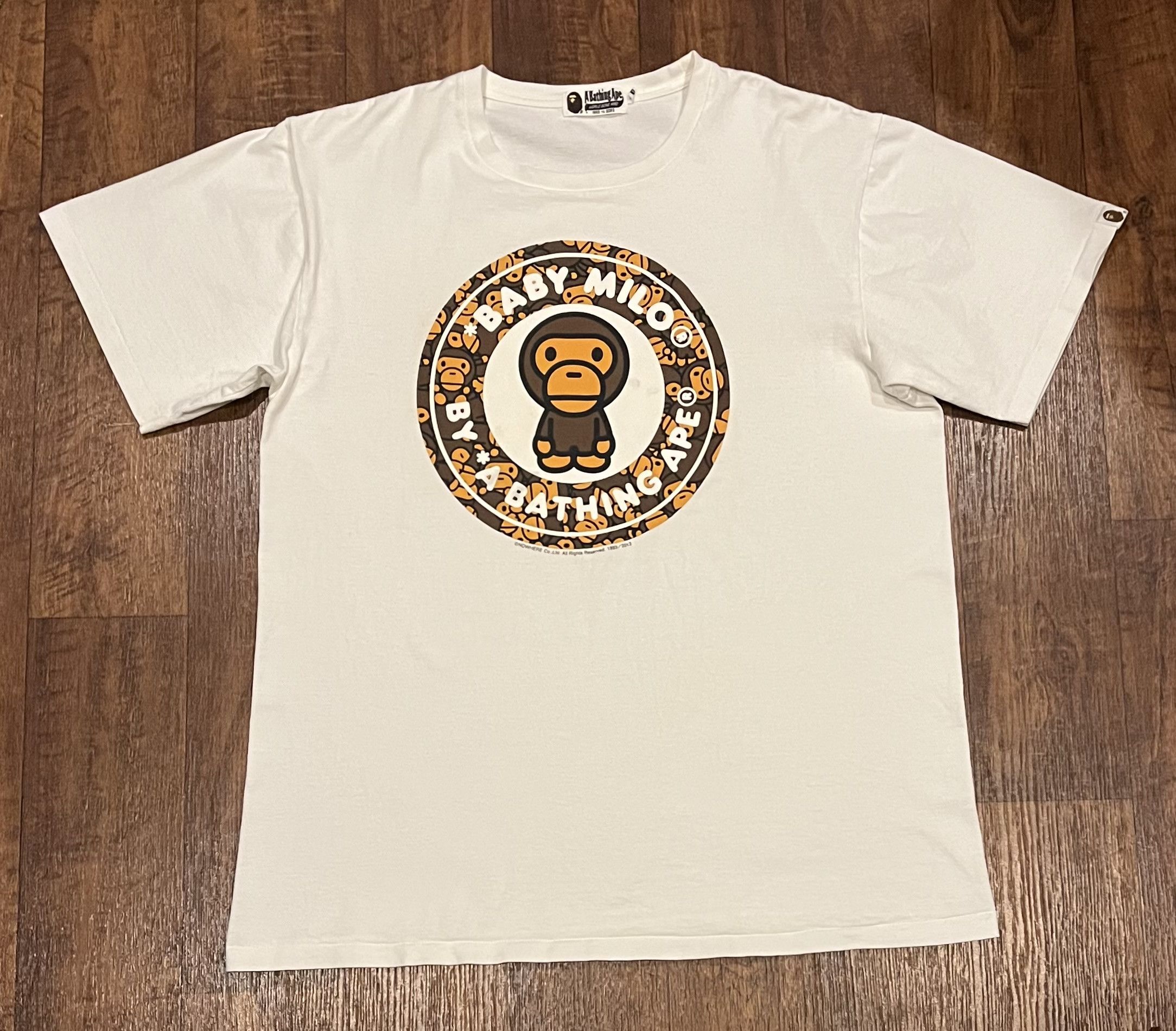 Bape Baby Milo tee shirt