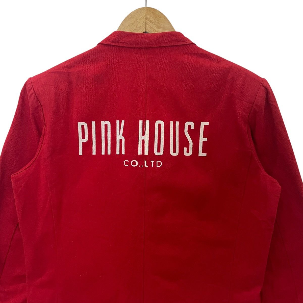 Pink House Vintage Pink House Big Logo Coat Jacket Size US M / EU 48-50 / 2 - 2 Thumbnail