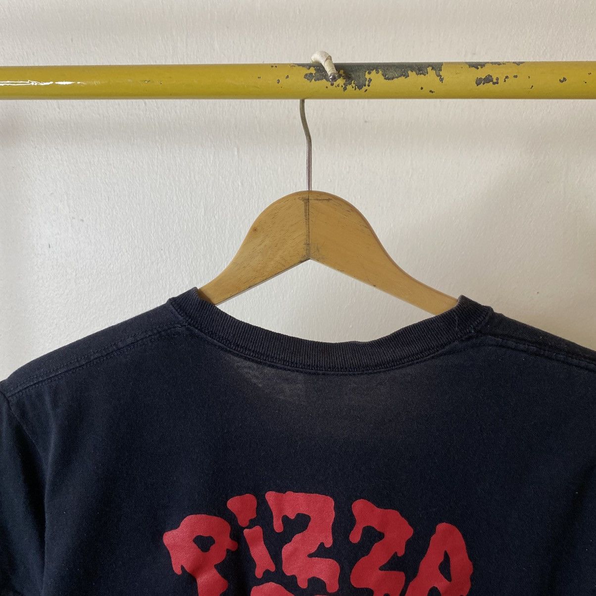 Vintage Vintage Y2K Pizza Of Death Records Fuck Ken Distressed Tee Size US S / EU 44-46 / 1 - 10 Thumbnail
