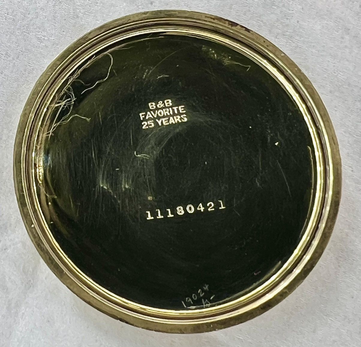 Elgin National Watch Company Vintage 1921 Elgin Pocket Watch Gold Filled Case 12S Size ONE SIZE - 5 Thumbnail