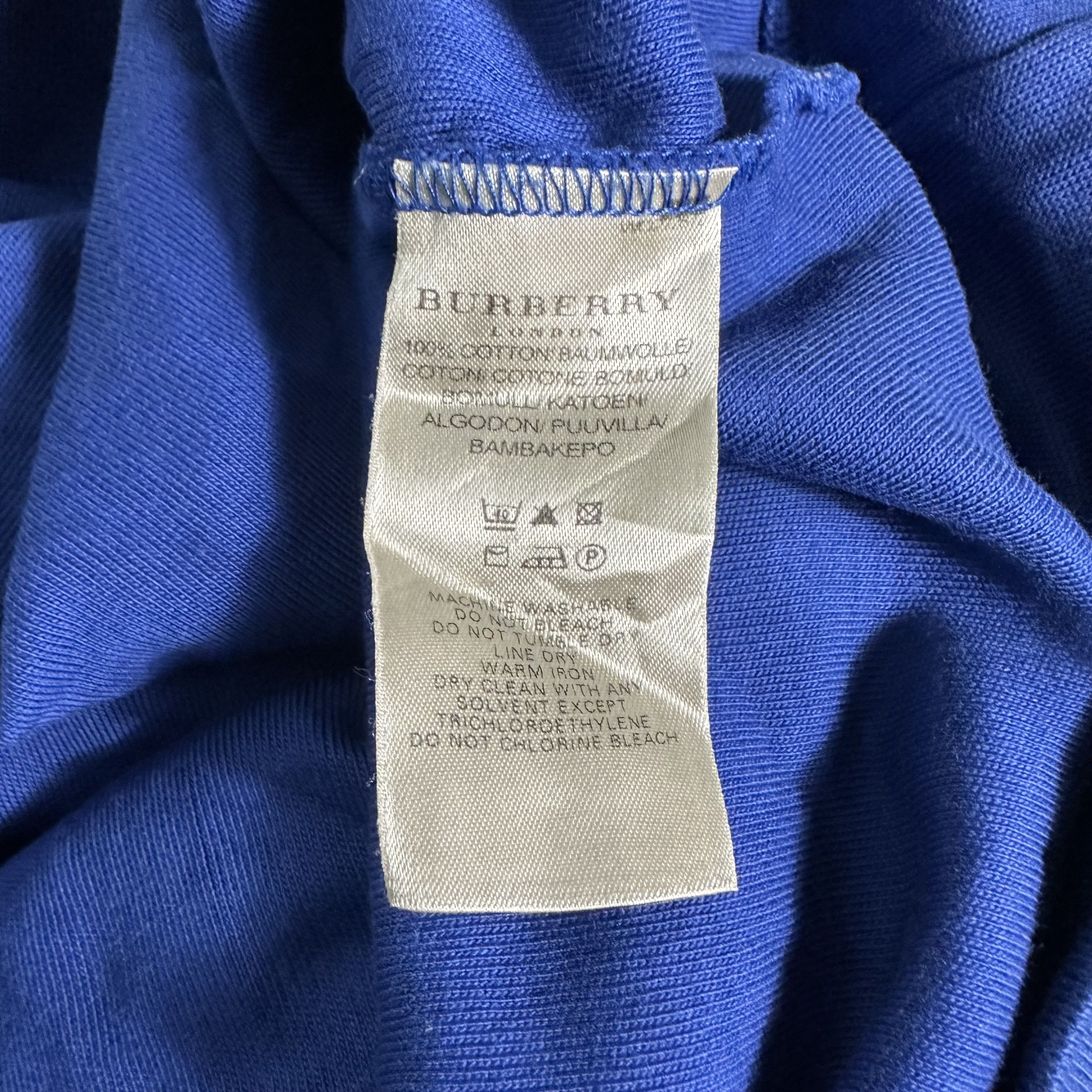 Burberry × Designer × Vintage 🔥RARE🔥Vintage Burberry London Half-Zipp Sweater Size US S / EU 44-46 / 1 - 8 Thumbnail