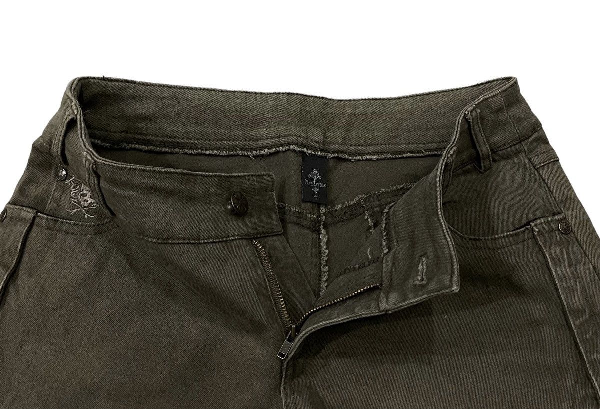 Le Grande Bleu (L.G.B.) Vintage Ozz Croce Kinky Seditionaries Stretchable Pants Size 29" - 17 Thumbnail