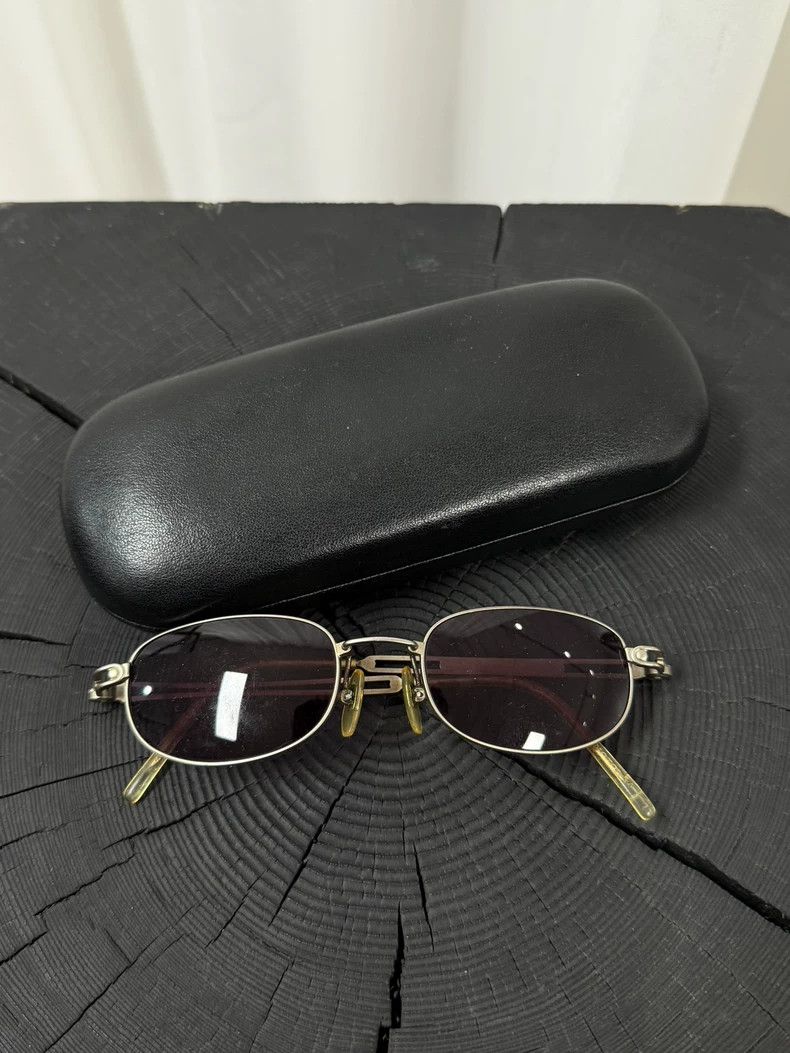 Yohji Yamamoto Vintage Yohji Yamamoto Purple Metal Glasses- DMC Size ONE SIZE - 1 Thumbnail