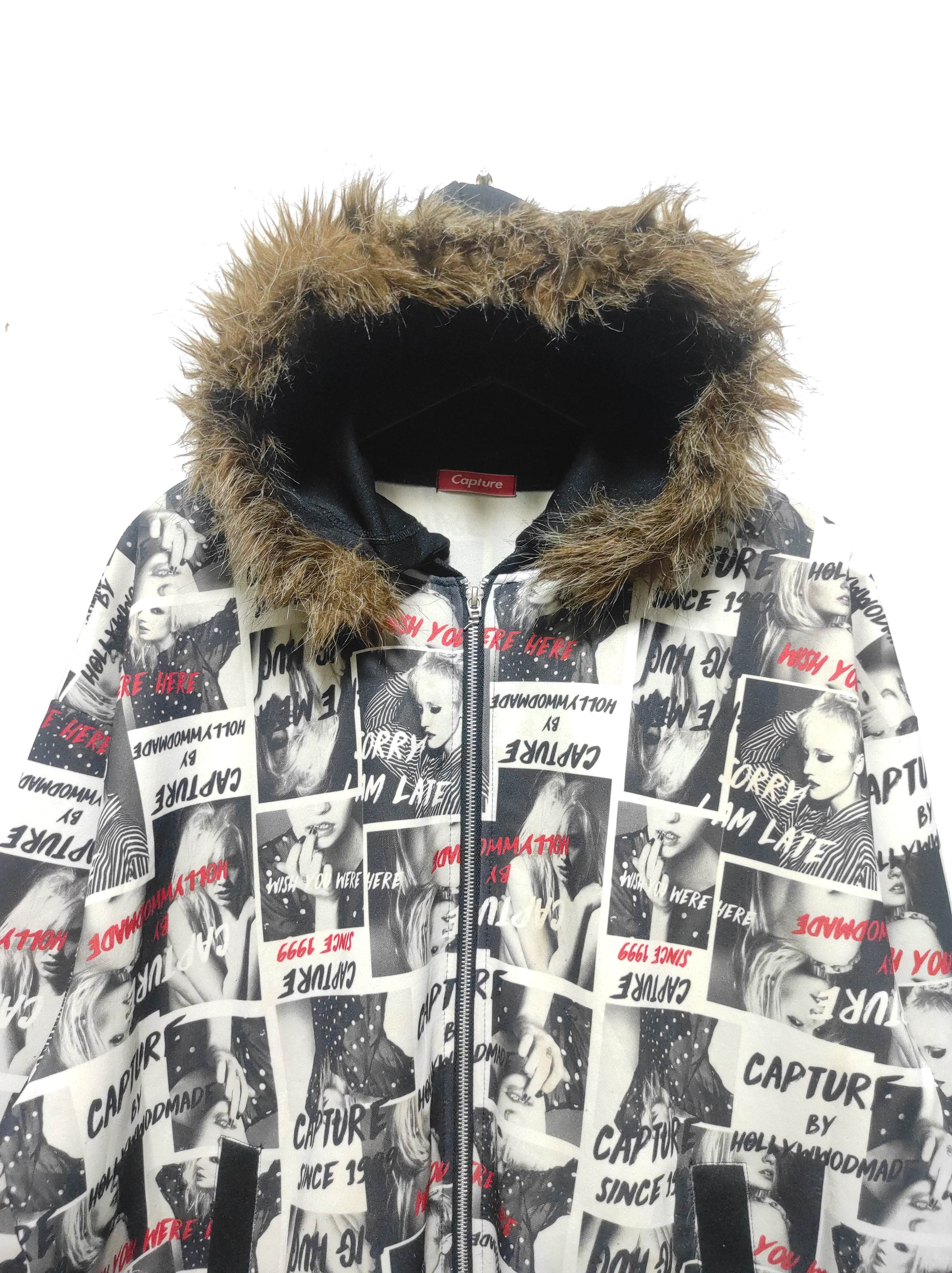 Hysteric Glamour Capture Full Print Fur Hoodie if six was nine style Size US L / EU 52-54 / 3 - 3 Thumbnail