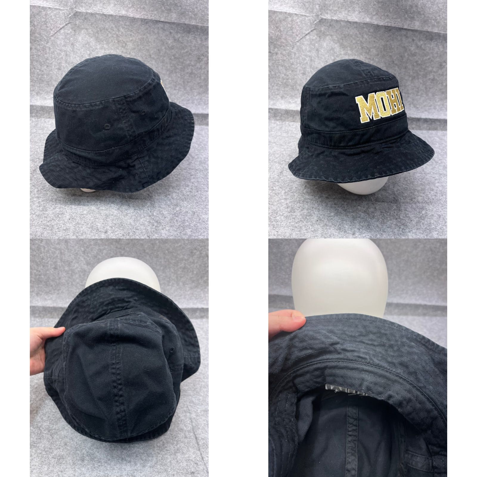 Port Authority Port Authority Monarch High School Bucket Hat Adult XL Black 100% Cotton Sports Hat Size ONE SIZE - 8 Thumbnail