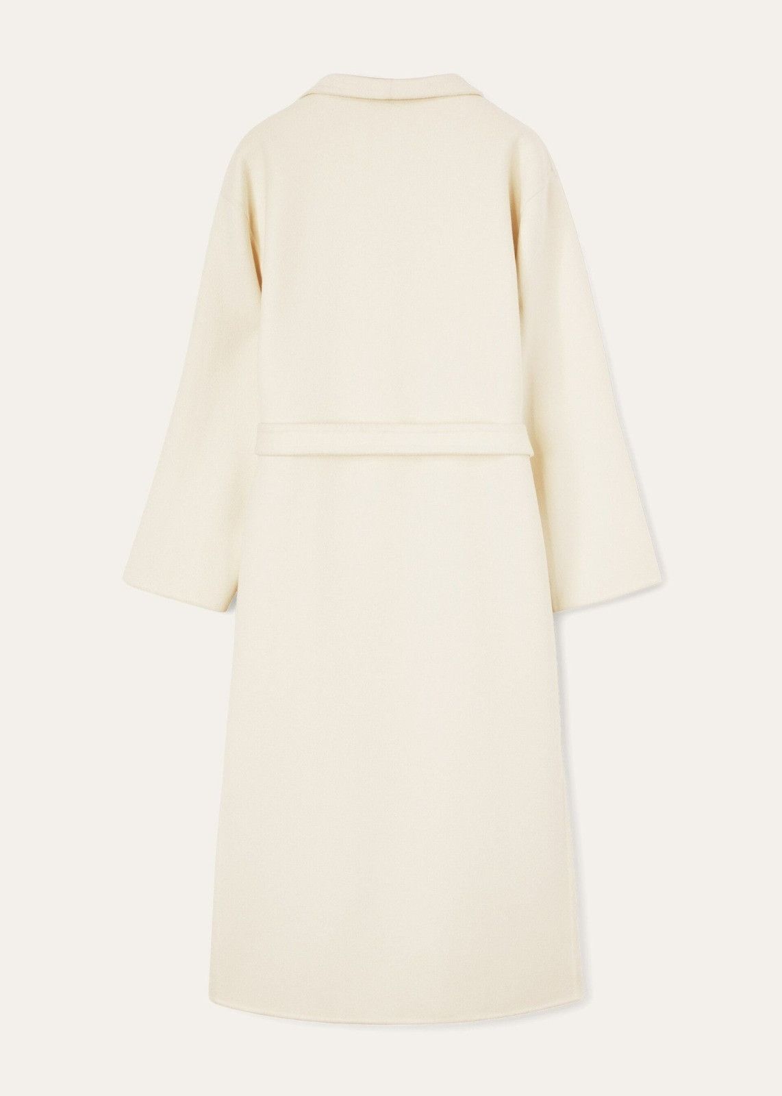 Loro Piana o1srvl11e1125 FAN4209 Gerry AF Coat in White Size XS / US 0-2 / IT 36-38 - 2 Thumbnail