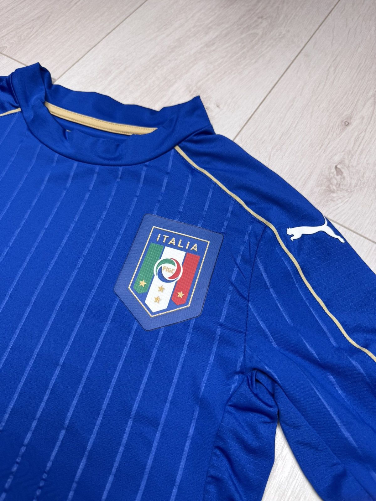 Puma Puma Italy Authentic Player Issue Soccer Jersey 2016/17 Size US M / EU 48-50 / 2 - 6 Thumbnail