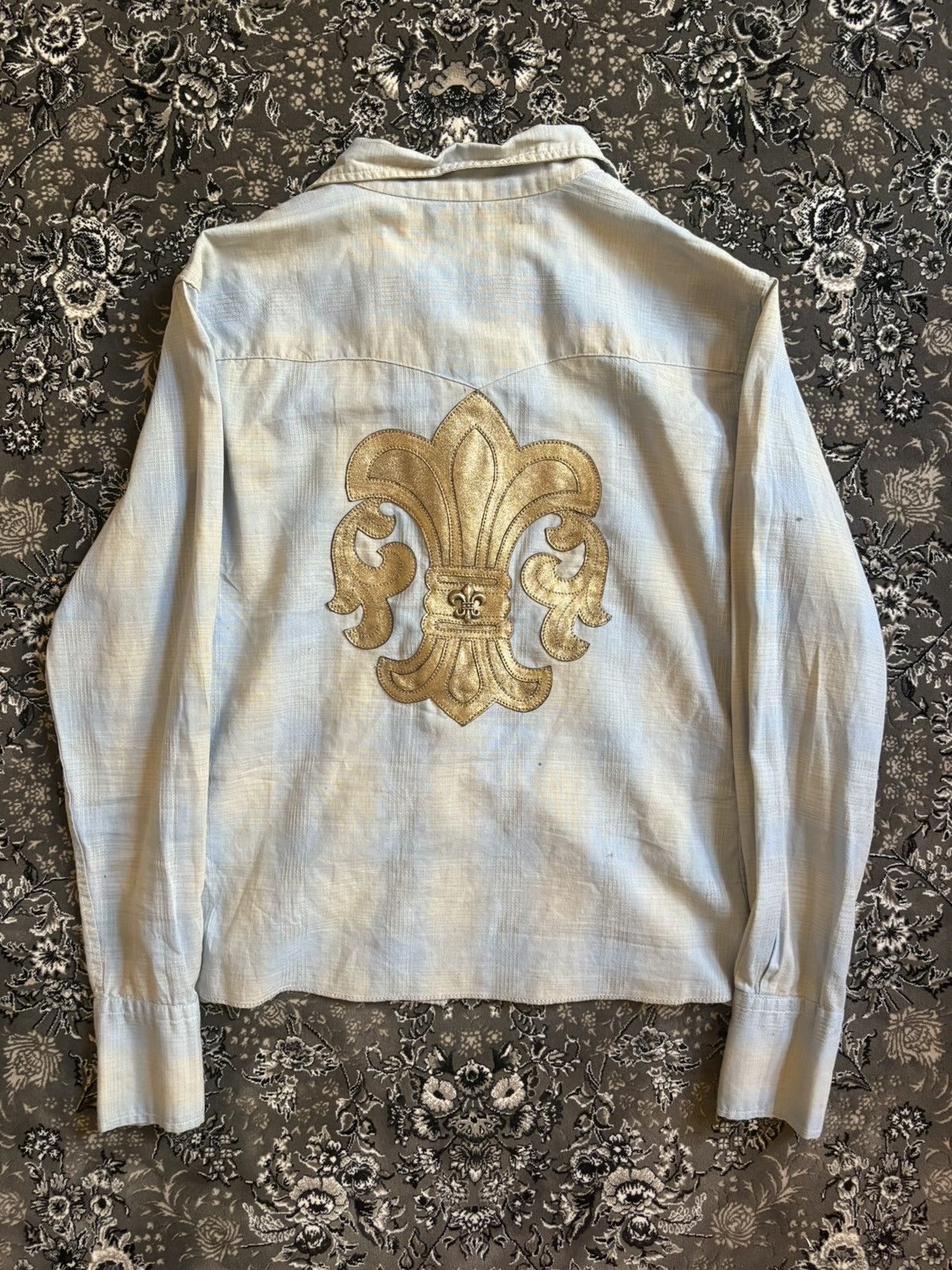 Chrome Hearts Chrome Hearts Fleur Patch Flannel Size US S / EU 44-46 / 1 - 1 Thumbnail