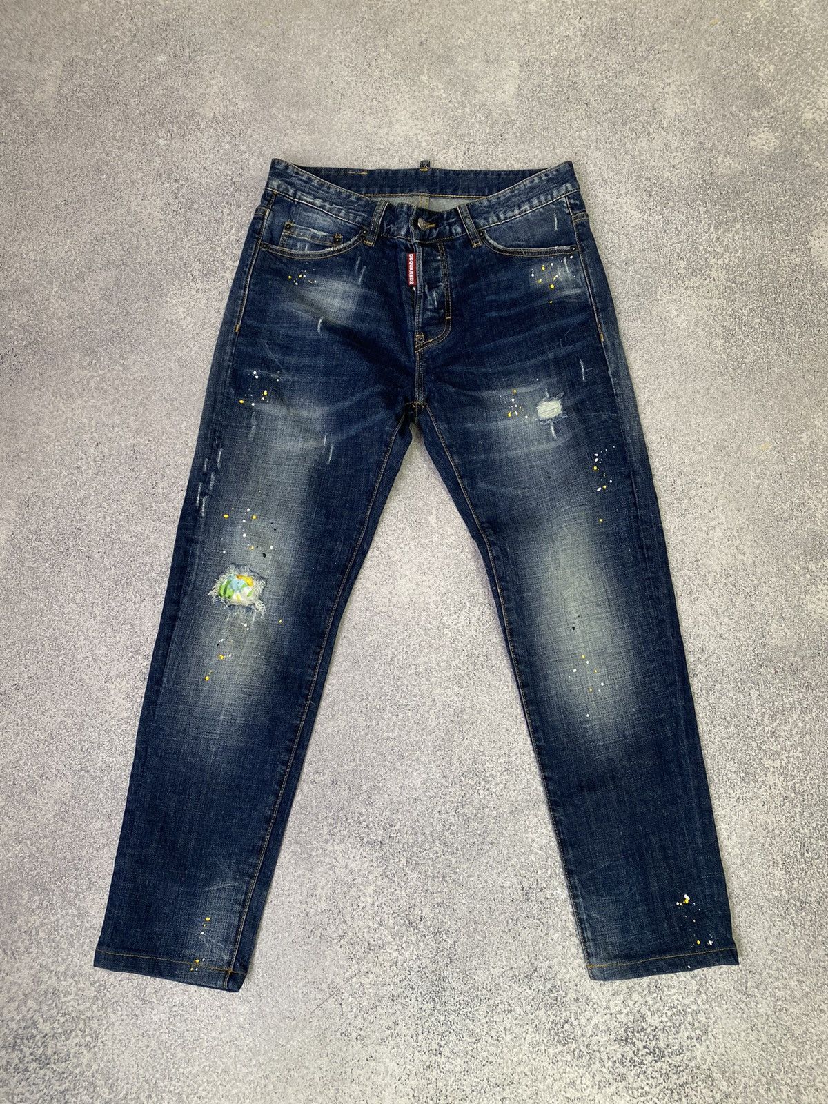 Designer × Dsquared2 × Vintage Vintage Dsquared2 Denim Blue Luxury Jeans Size US 30 / EU 46 - 1 Thumbnail