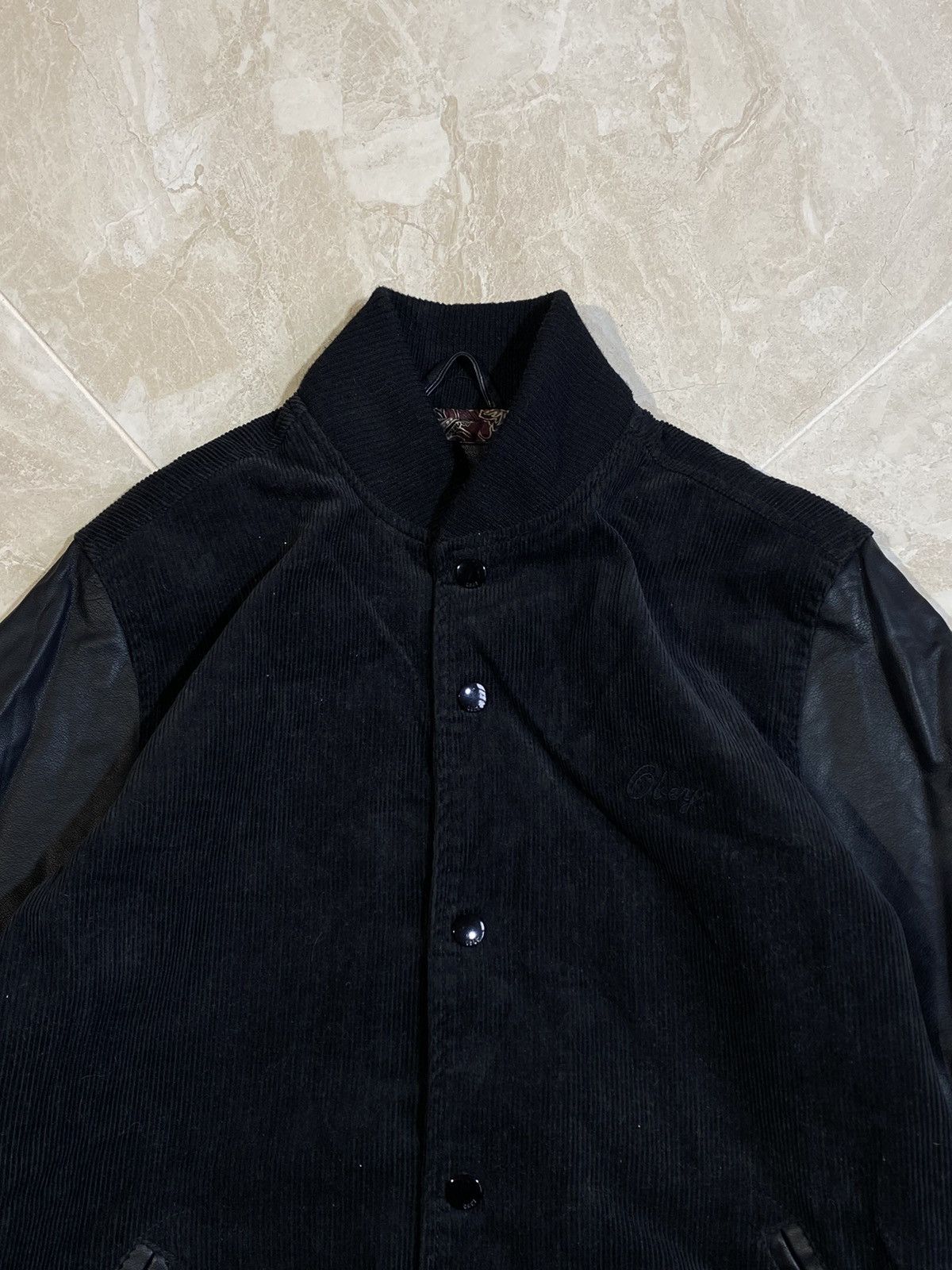 Obey Obey Corduroy Bomber Jacket Black Size US S / EU 44-46 / 1 - 5 Thumbnail