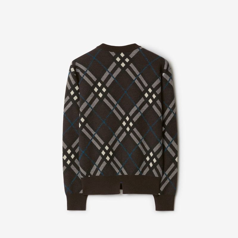 Burberry o1w1db10326 Check Wool Blend Sweater in Multicolor Size US S / EU 44-46 / 1 - 5 Thumbnail