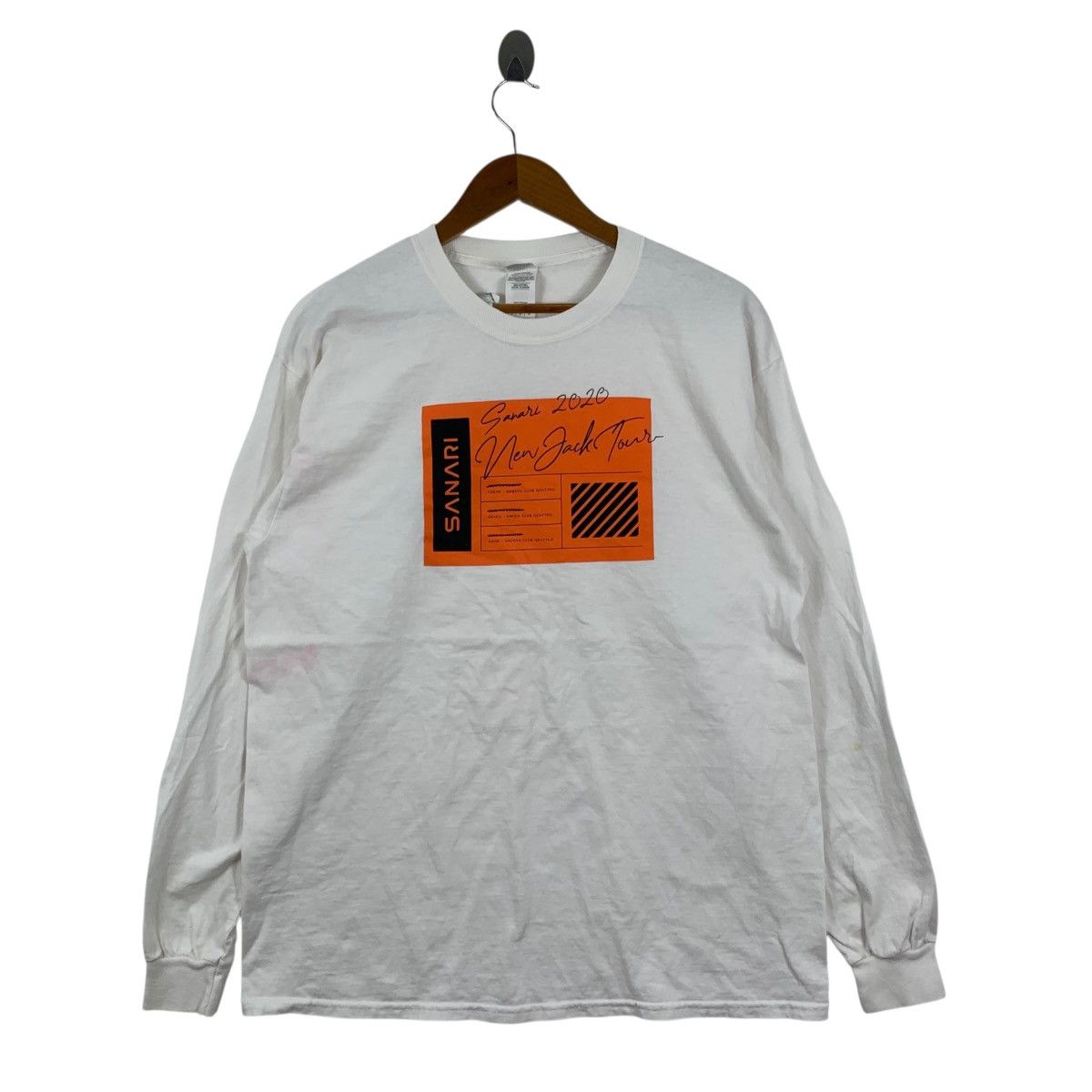 Japanese Brand SANARI 2020 New Jack Tour Japanese Band Long Sleeve Tshirt Size US L / EU 52-54 / 3 - 1 Thumbnail